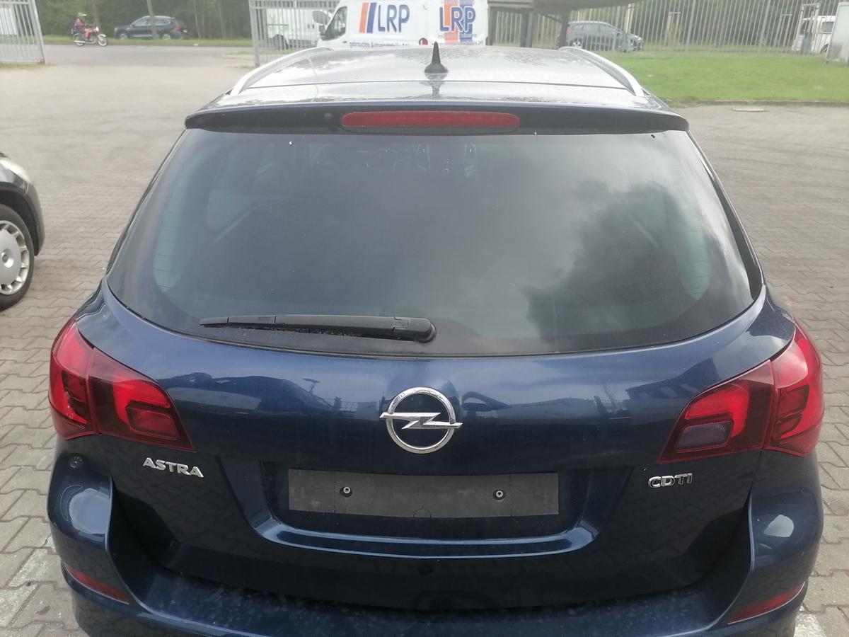 Opel Astra J Sportsturer original Heckklappe mit Heckscheibe Z22A Ozeanblau Kombi Bj.2011
